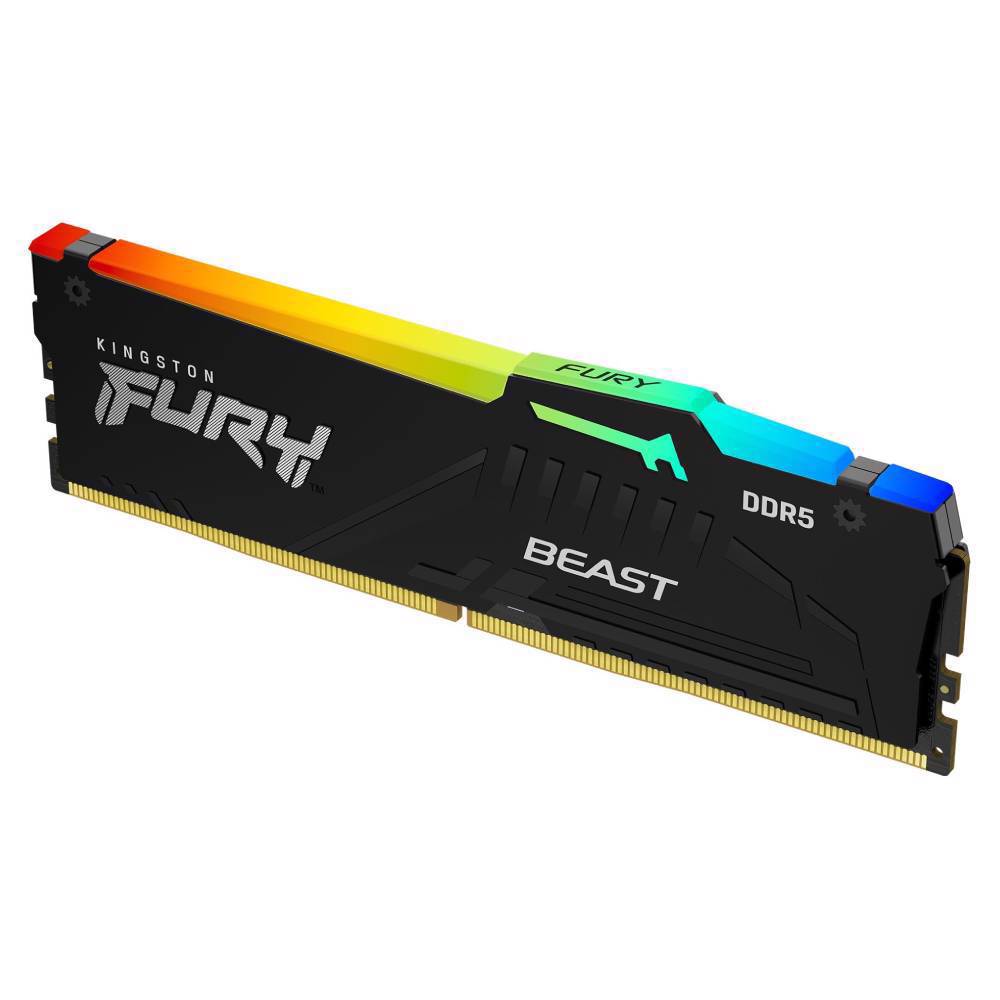 Kingston 16GB(2X8GB) Beast RGB 6000Mhz CL40 DDR5 Dual Kit Ram