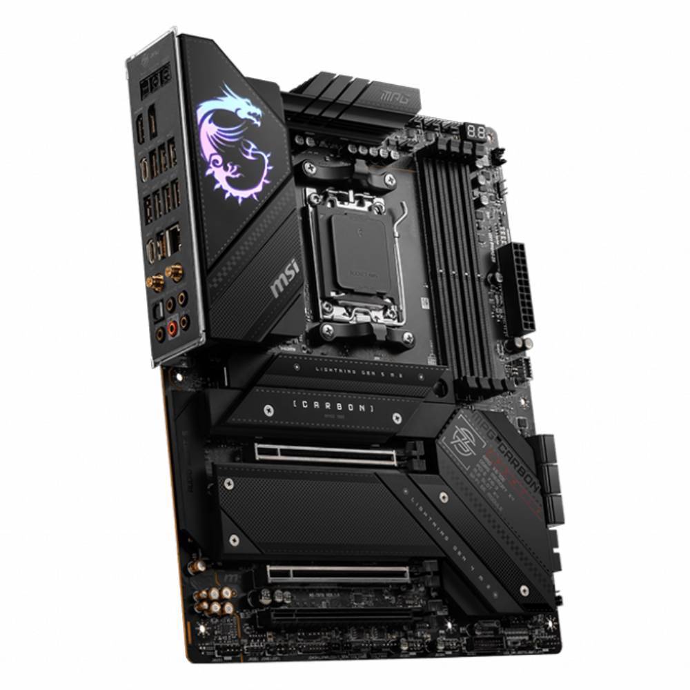 MSI MPG X670E CARBON WIFI 6000MHz(OC) DDR5 Soket AM5 M.2 ATX Anakart