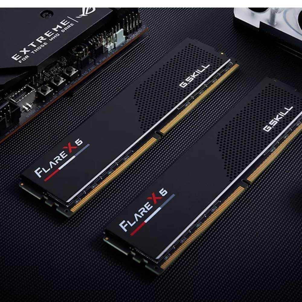 GSKILL 64GB (2x32GB) Flare X5 6000MHz CL30 DDR5 AMD EXPO Siyah