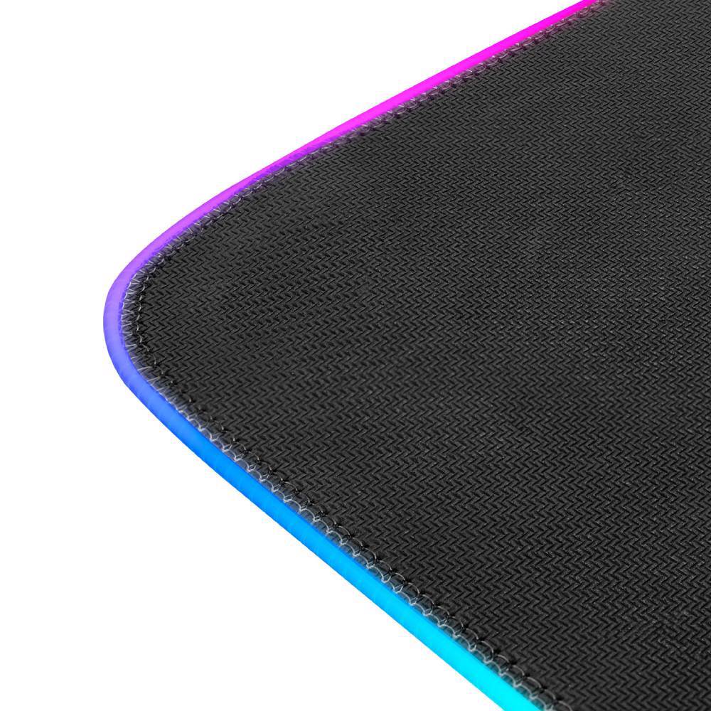 Rampage MP-24 BLITZ RGB XL Siyah RGB Ledli Gaming Mouse Pad