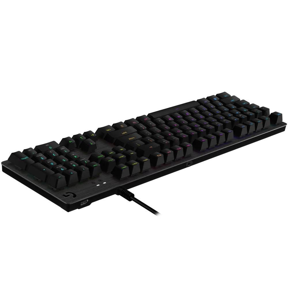 Logitech G512 LIGHTSYNC GX Blue Switch RGB Türkçe Siyah Mekanik Gaming Klavye