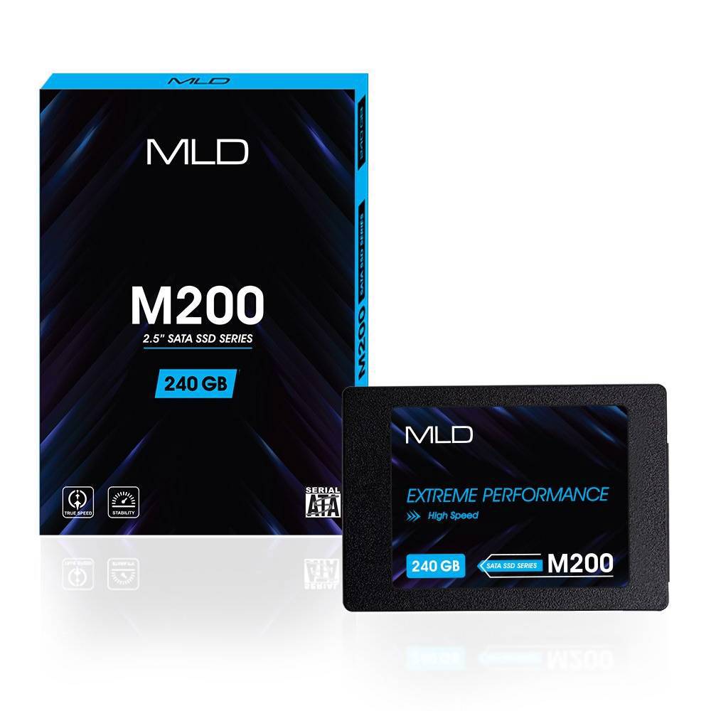 MLD 240GB M200 SATA 3.0 2.5" SSD (540MB Okuma / 510MB Yazma)