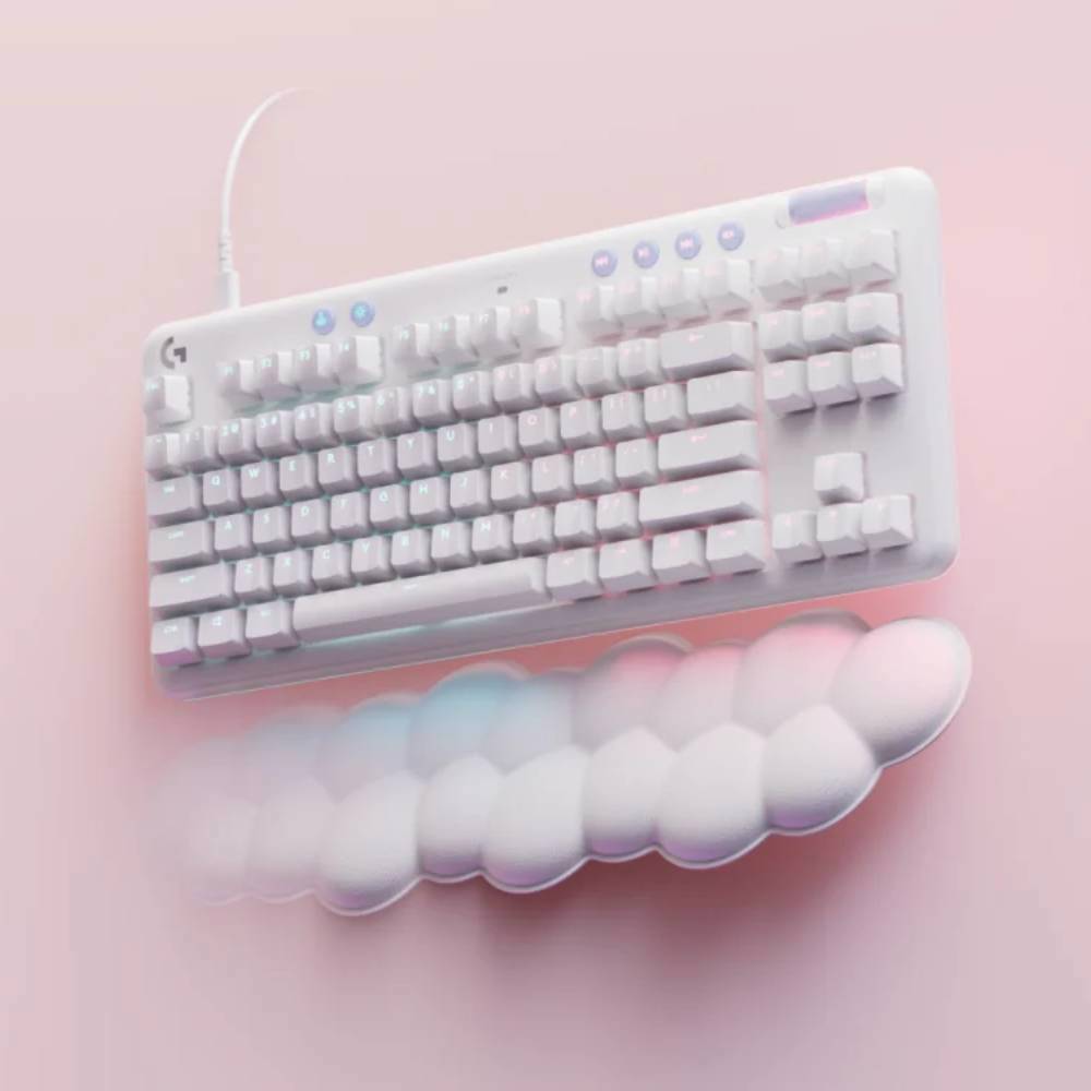 Logitech G Aurora G713 Kablolu Beyaz TKL İngilizce(US) Oyuncu Klavyesi