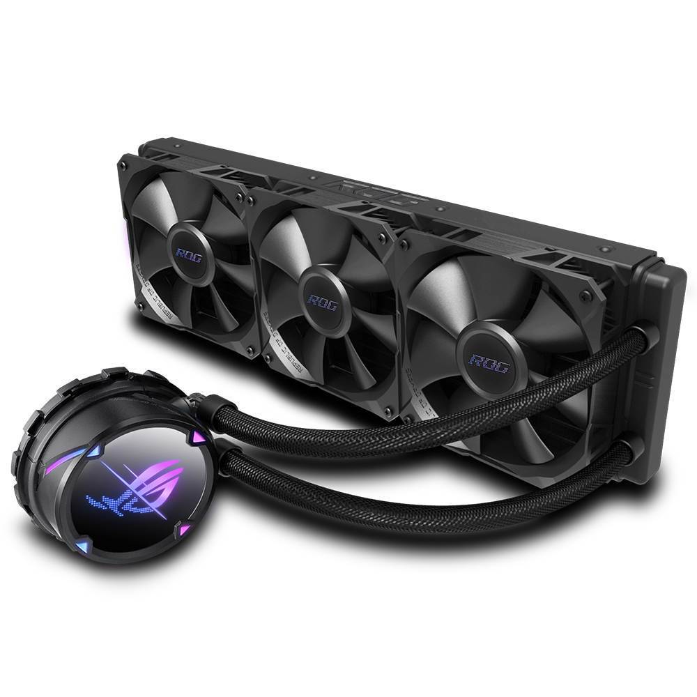 ASUS ROG STRIX LC II V3 360mm Siyah İşlemci Sıvı Soğutucu görsel 1