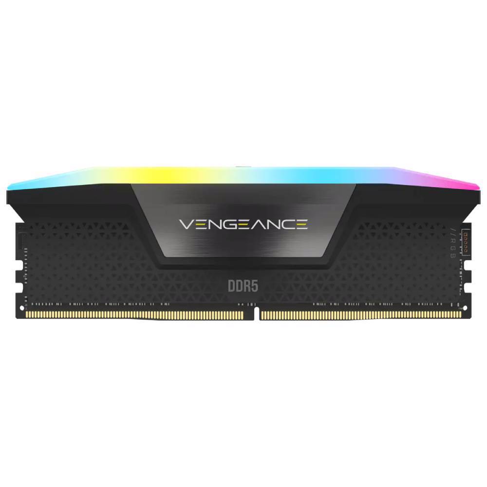 CORSAIR 32GB(2x16GB) Vengeance RGB 7200MHz CL34 DDR5 XMP Siyah