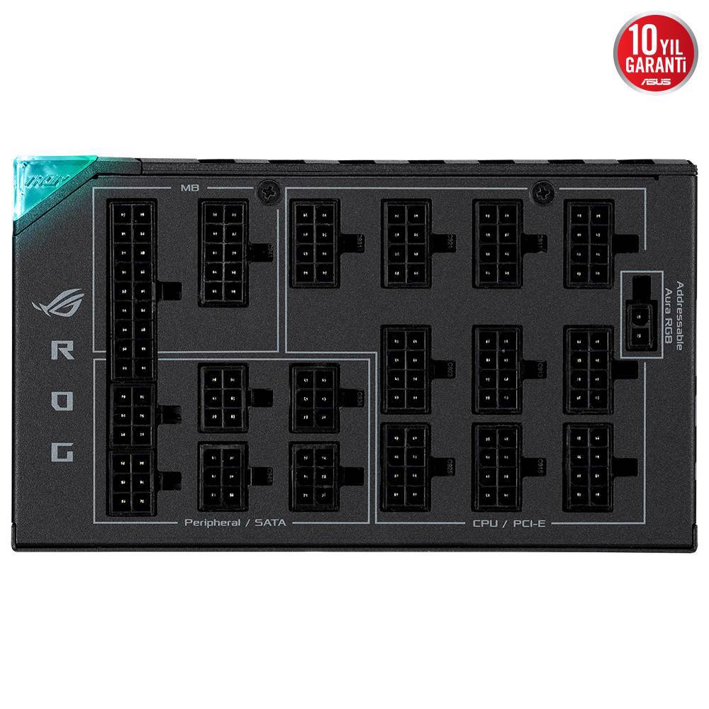 ASUS ROG THOR 1600W 80+ Titanium ARGB ATX12V Full Modüler PSU