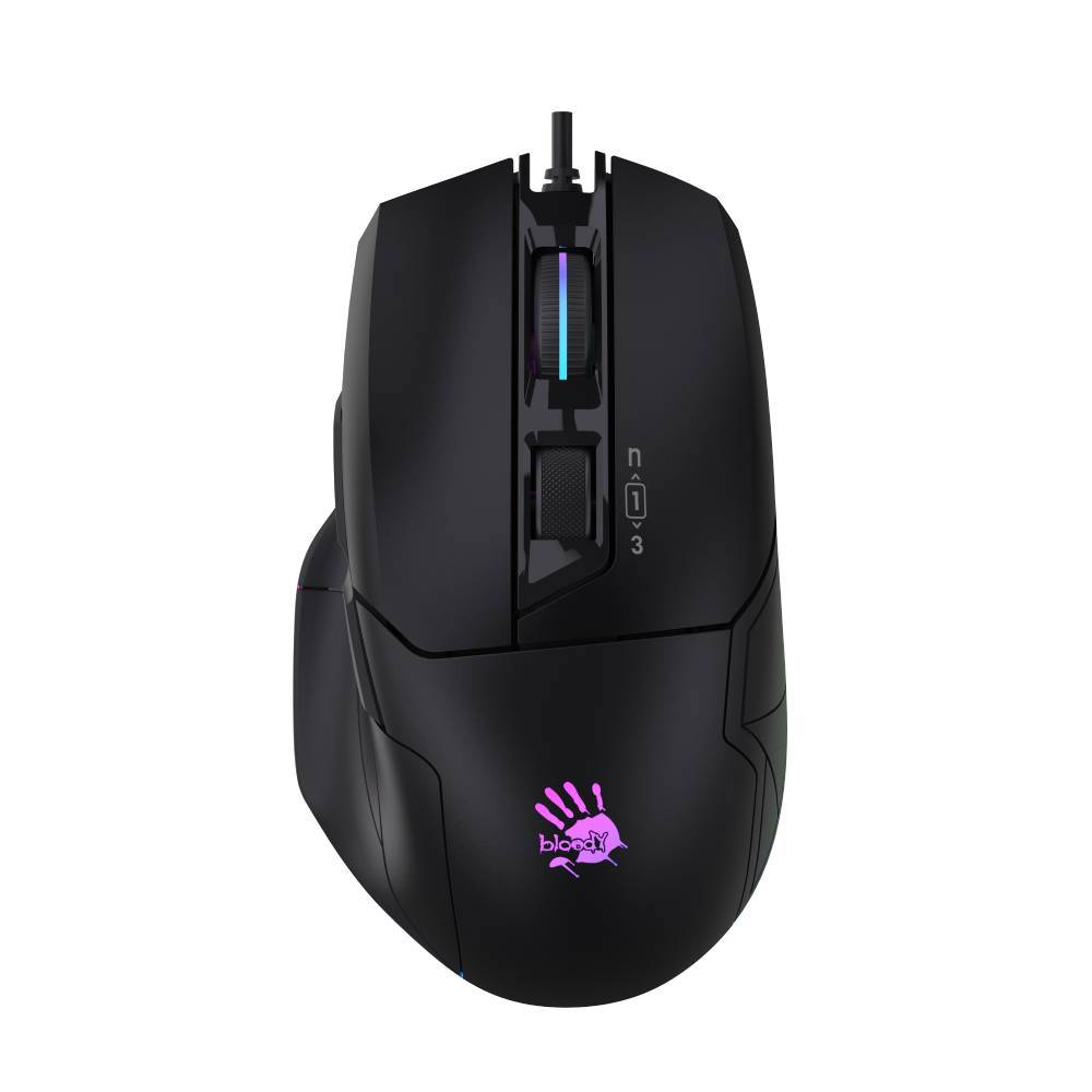 A4Tech Bloody W70 MAX 10000DPI Siyah Kablolu RGB Gaming Mouse