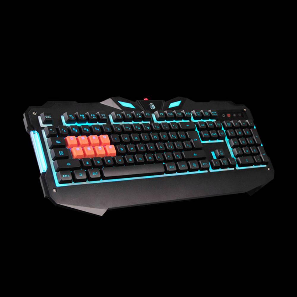 A4Tech Bloody B328 Q Optical Switch( Q,W,E,R,A,S,D,F) Neon Aydınlatmalı Mekanik Gaming Klavye