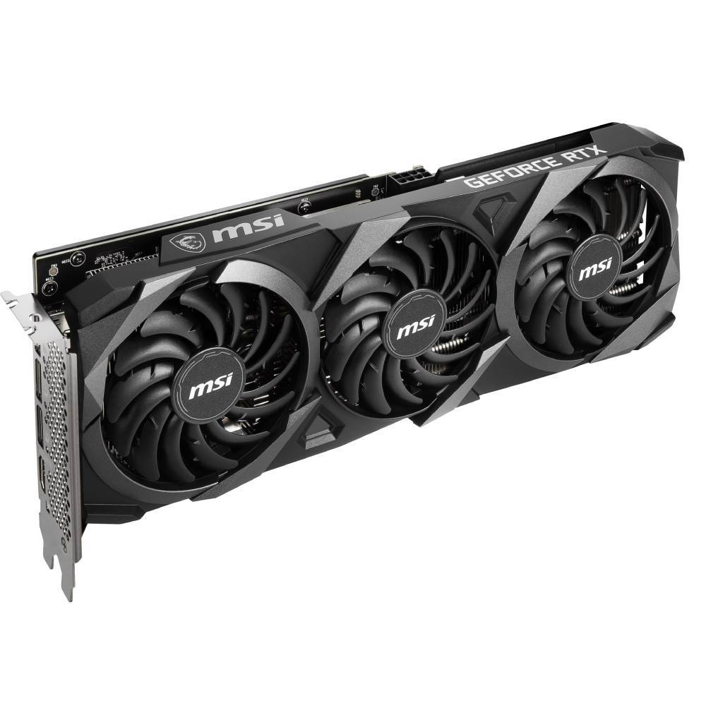 MSI GeForce RTX 3060 VENTUS 3X 12G OC 12GB GDDR6 192 Bit LHR Ekran Kartı