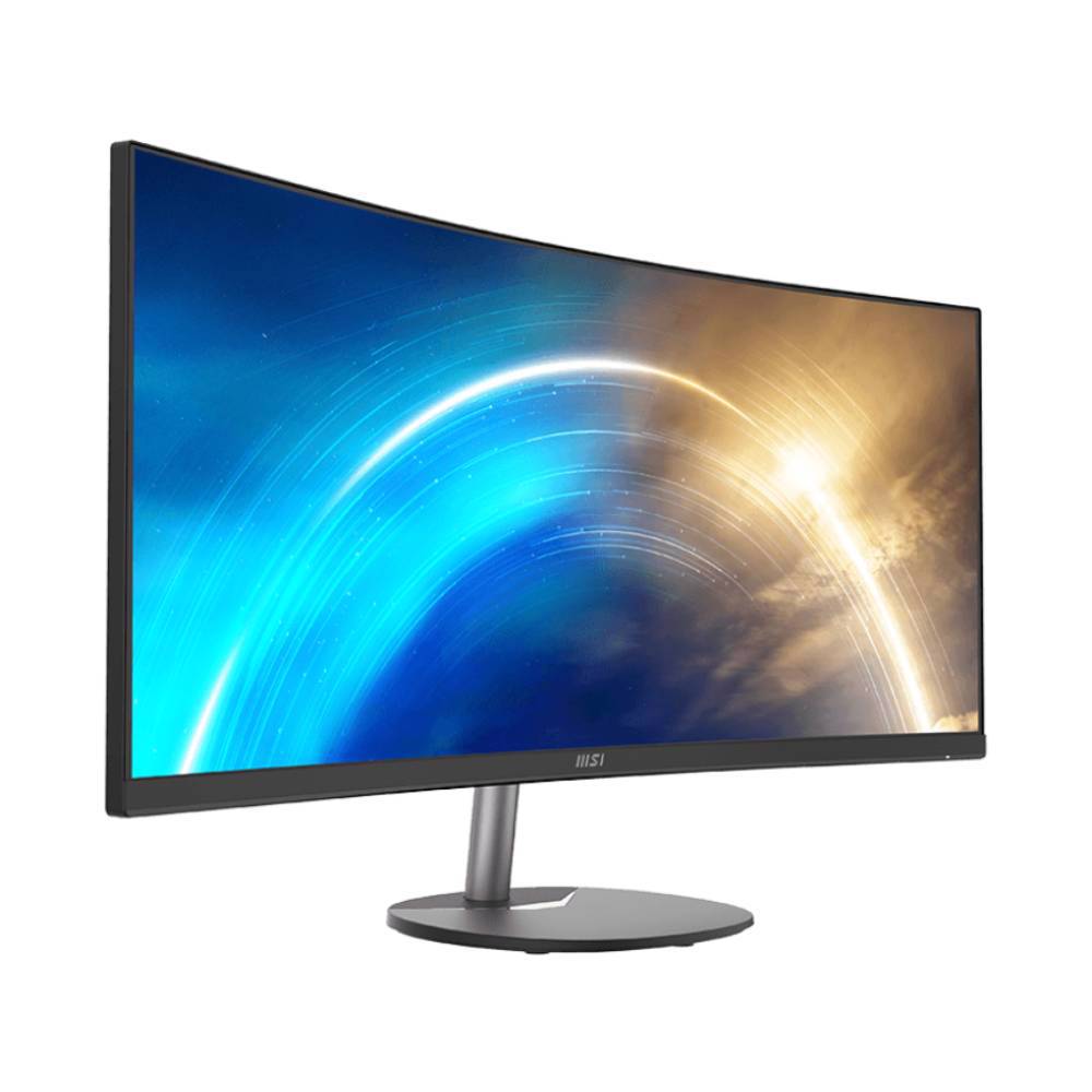 MSI PRO MP341CQ 34" 100Hz 1ms HDMI DP Anti-glare FreeSync UWQHD VA Curved 1500R Business Monitör