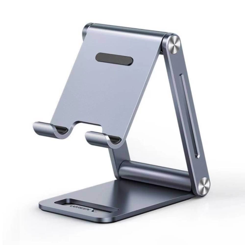 UGREEN Çift Eksenli Ayarlanabilir Alüminyum Gri Telefon Standı