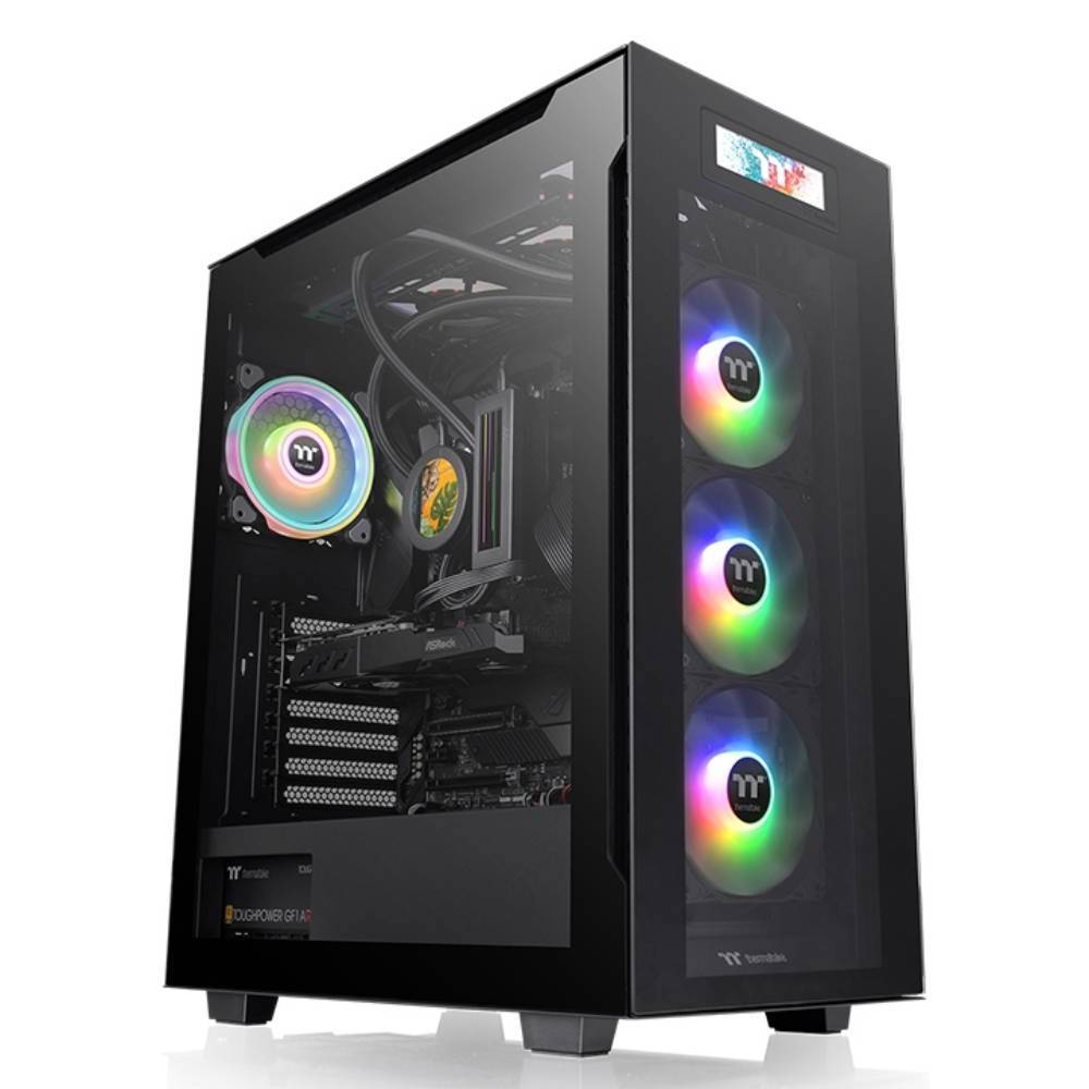 Thermaltake Divider 550 TG Ultra LCD Ekran USB 3.2 Mid Tower Kasa