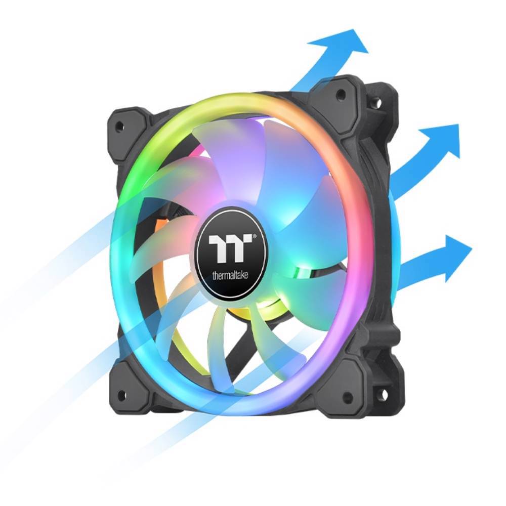 Thermaltake SWAFAN 12 RGB 120mm Kasa Fanı (3 Fan Pack)