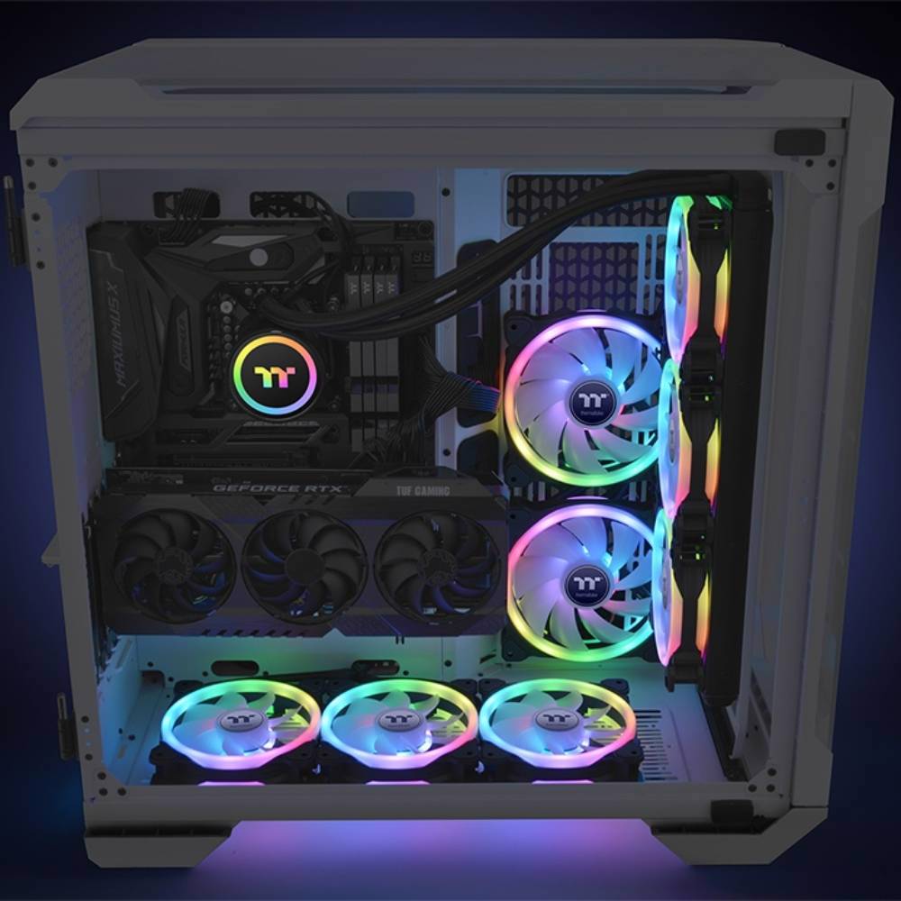Thermaltake SWAFAN 12 RGB 120mm Kasa Fanı (3 Fan Pack)