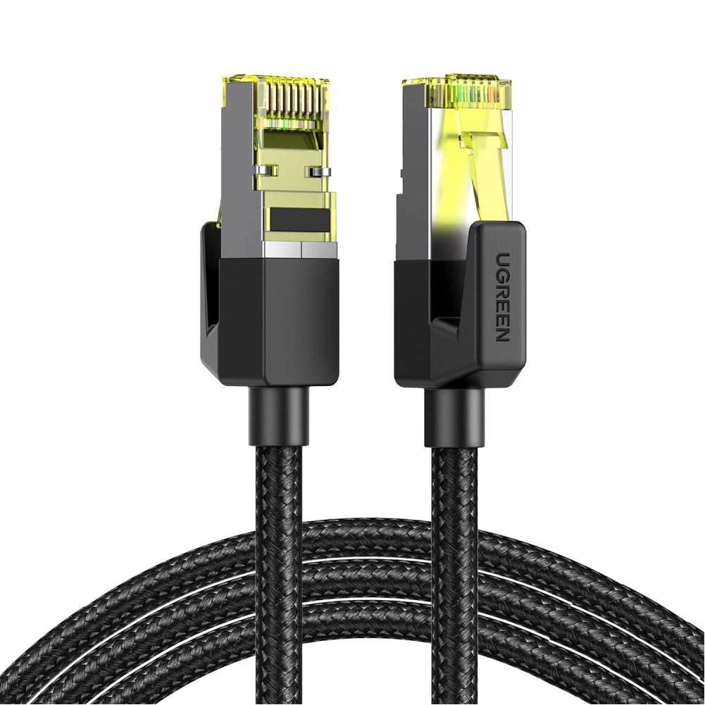 Ugreen CAT7 Örgülü F/FTP 10Gbps RJ45 15m Ethernet Kablosu