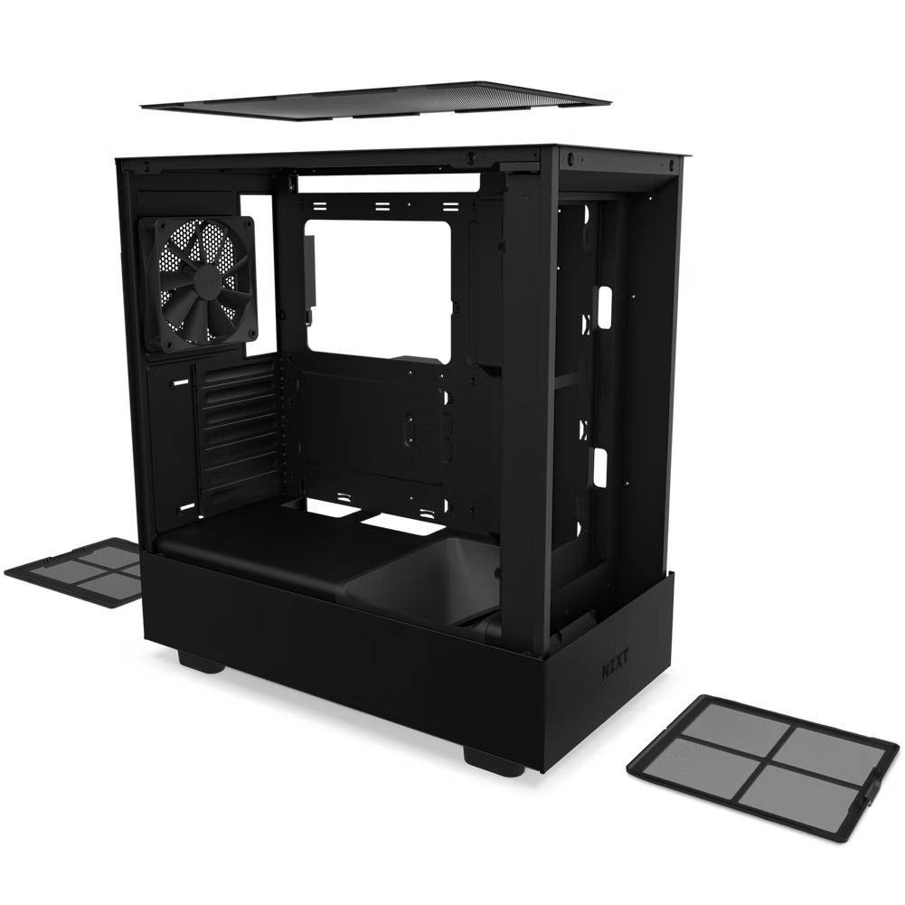 NZXT H5 Flow Edition ATX USB 3.2 Siyah Mid Tower Kasa