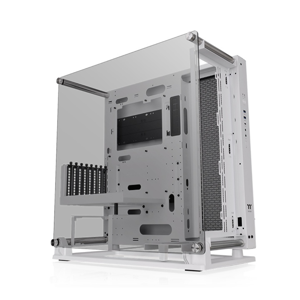 Thermaltake Core P3 TG Pro Snow USB3.2 Type-C E-ATX Mid Tower Kasa görsel 1