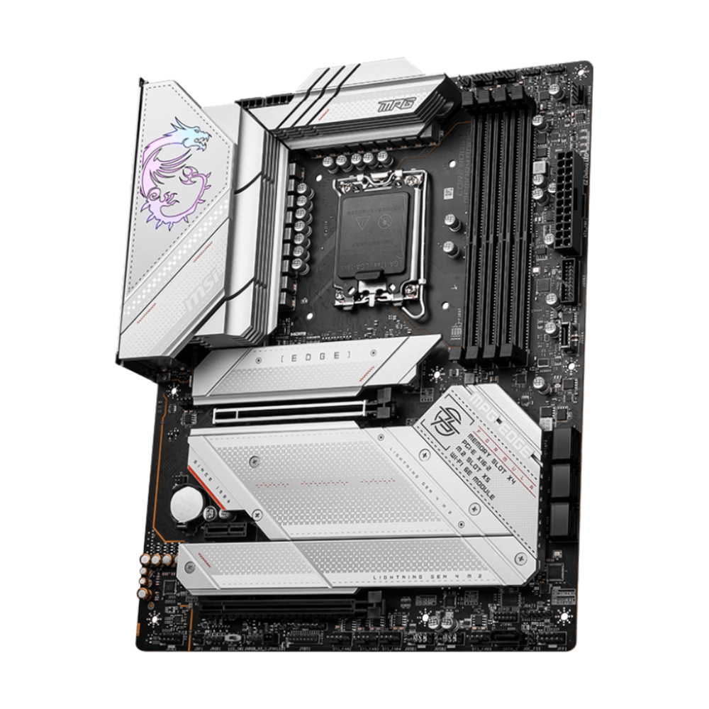 MSI MPG Z790 EDGE WIFI 5333MHz(OC) DDR4 Soket 1700 M.2 HDMI DP ATX Anakart