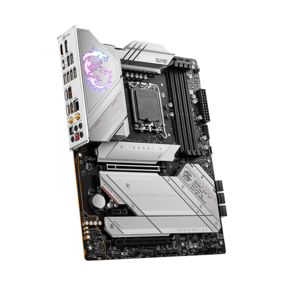 MSI MPG Z790 EDGE WIFI 5333MHz(OC) DDR4 Soket 1700 M.2 HDMI DP ATX Anakart
