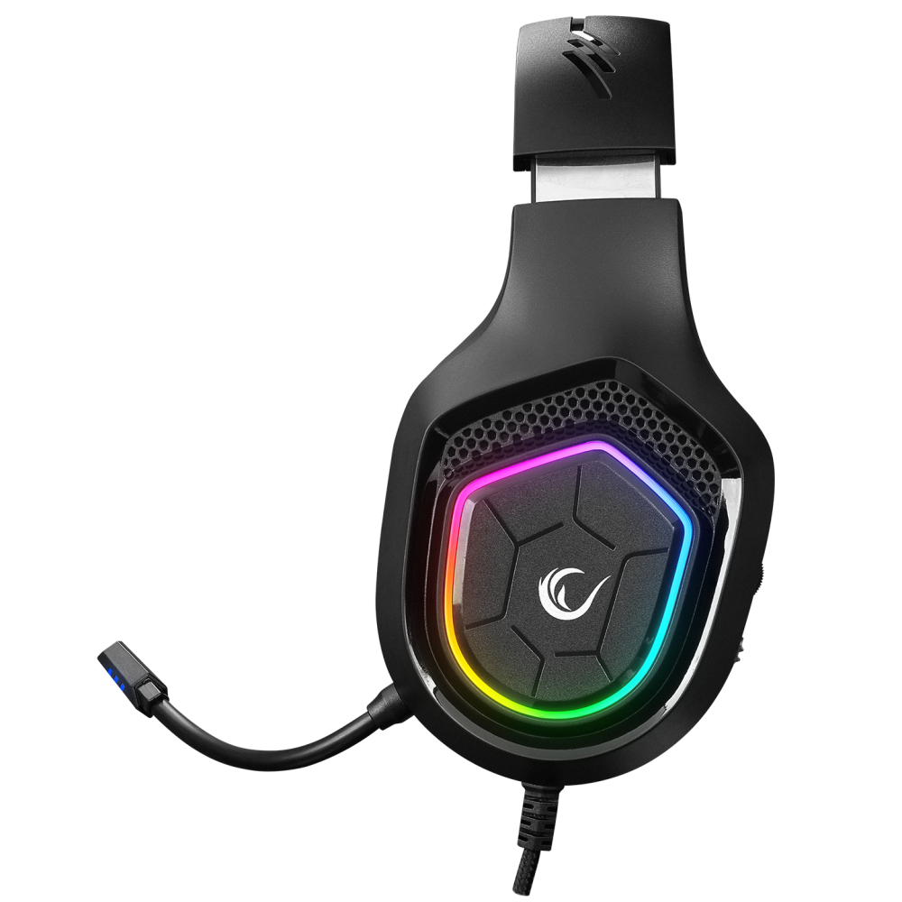 Rampage RM-K90 VECTOR RGB Siyah Mikrofonlu Gaming Kulaklık