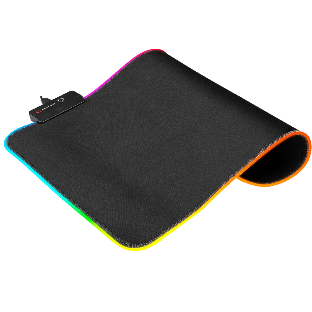 Rampage MP-23 BLITZ RGB Siyah RGB Ledli Gaming Mouse Pad