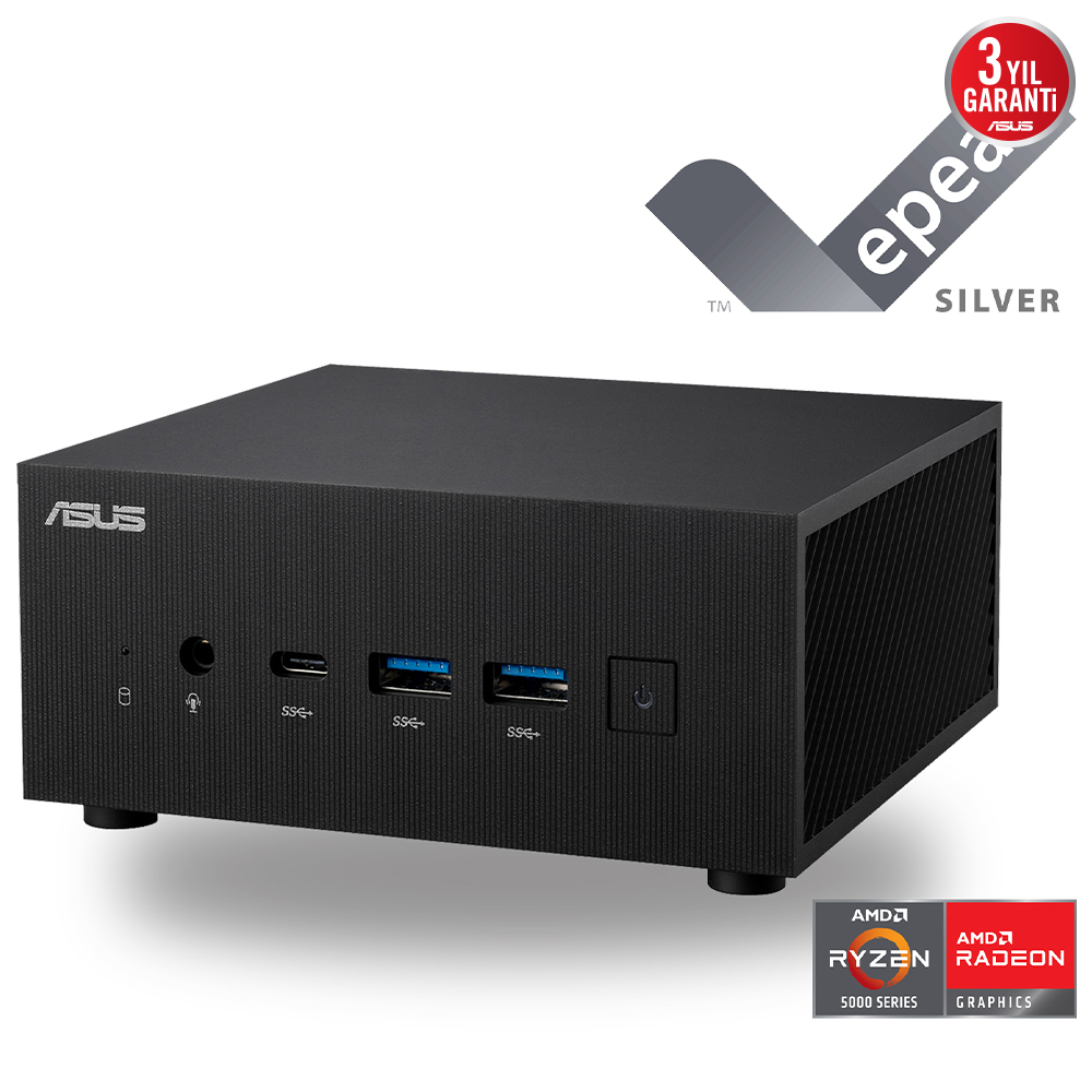 ASUS PN52-BBR959XD Ryzen 9 5900HX HDMI DP VGA Bluetooth Barebone FreeDos Mini PC