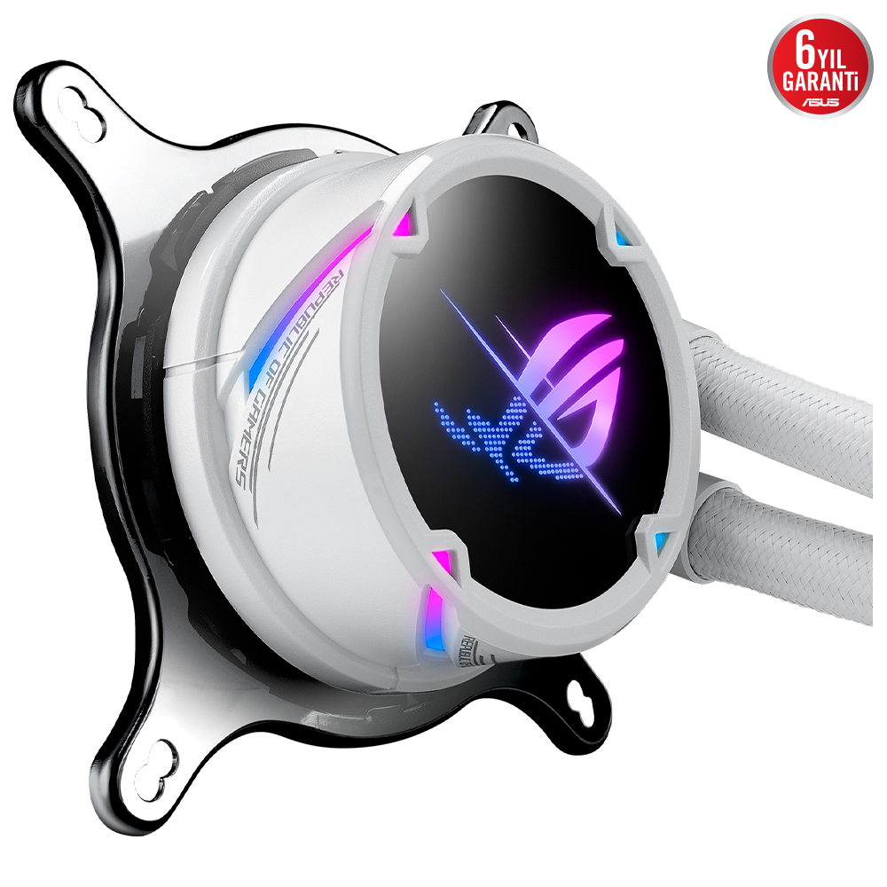 ASUS ROG STRIX LC II 360 ARGB White Edition  V2 360mm İşlemci Sıvı Soğutucu