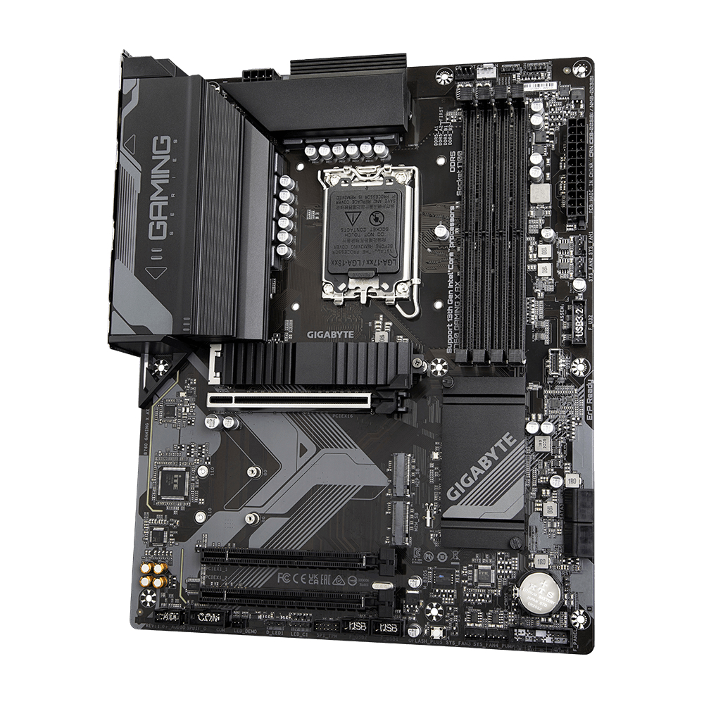 GIGABYTE B760 GAMING X AX 7600MHz(OC) DDR5 Soket 1700 M.2 HDMI DP ATX Anakart