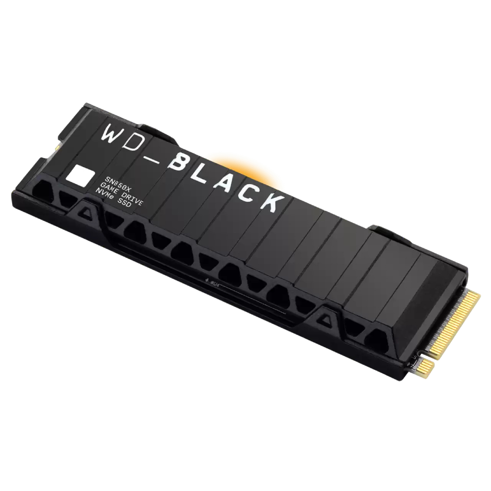 WD BLACK 1TB SN850X Heatsink Gen4 NVMe 2280 M.2 SSD (7300MB Okuma / 6300MB Yazma)