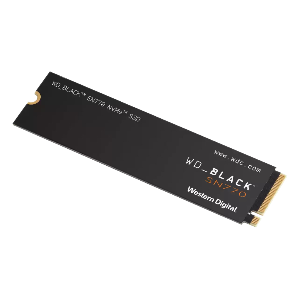 WD BLACK 1TB SN770 Gen4 NVMe M.2 SSD (5150MB Okuma / 4900MB Yazma)