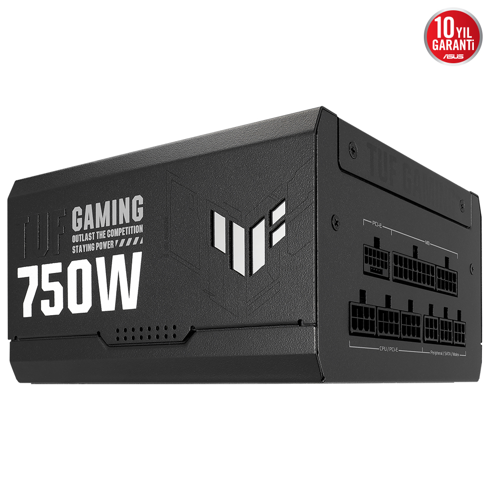 ASUS TUF GAMING 750G 750W 80+ Gold ATX 3.1 120mm Fanlı PSU