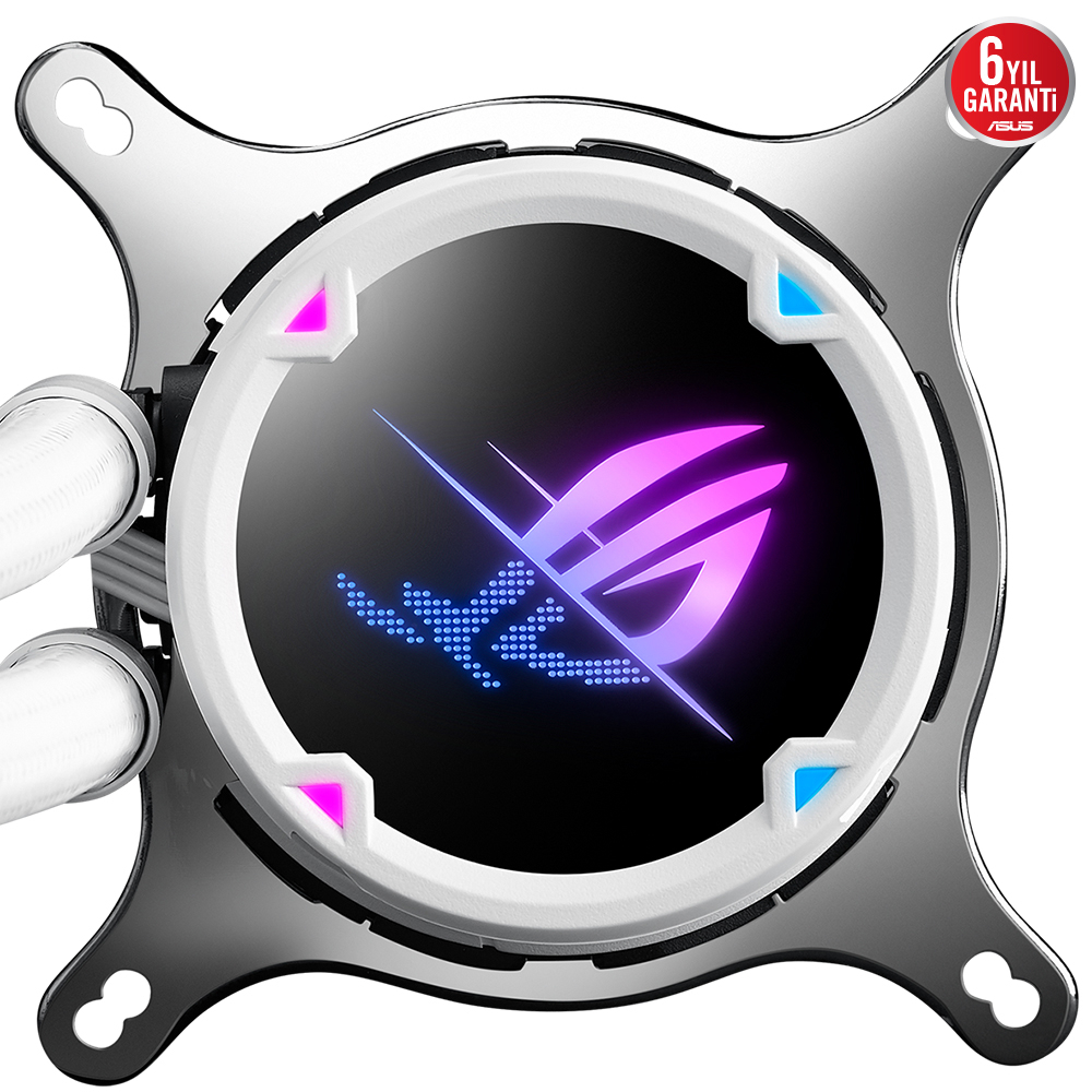 ASUS ROG STRIX LC II 240 V2 240mm Beyaz ARGB İşlemci Sıvı Soğutucu