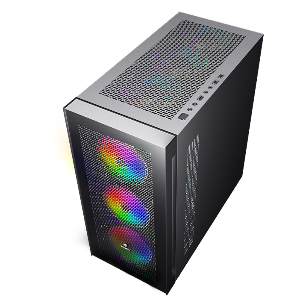 GameBooster GB-W002B 650W 80+ BRONZE USB 3.0 Mesh ARGB Gaming E-ATX Kasa