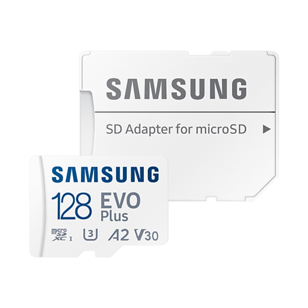 Samsung 128 GB Evo Plus microSDXC 130MBsn Adaptörlü Hafıza Kartı