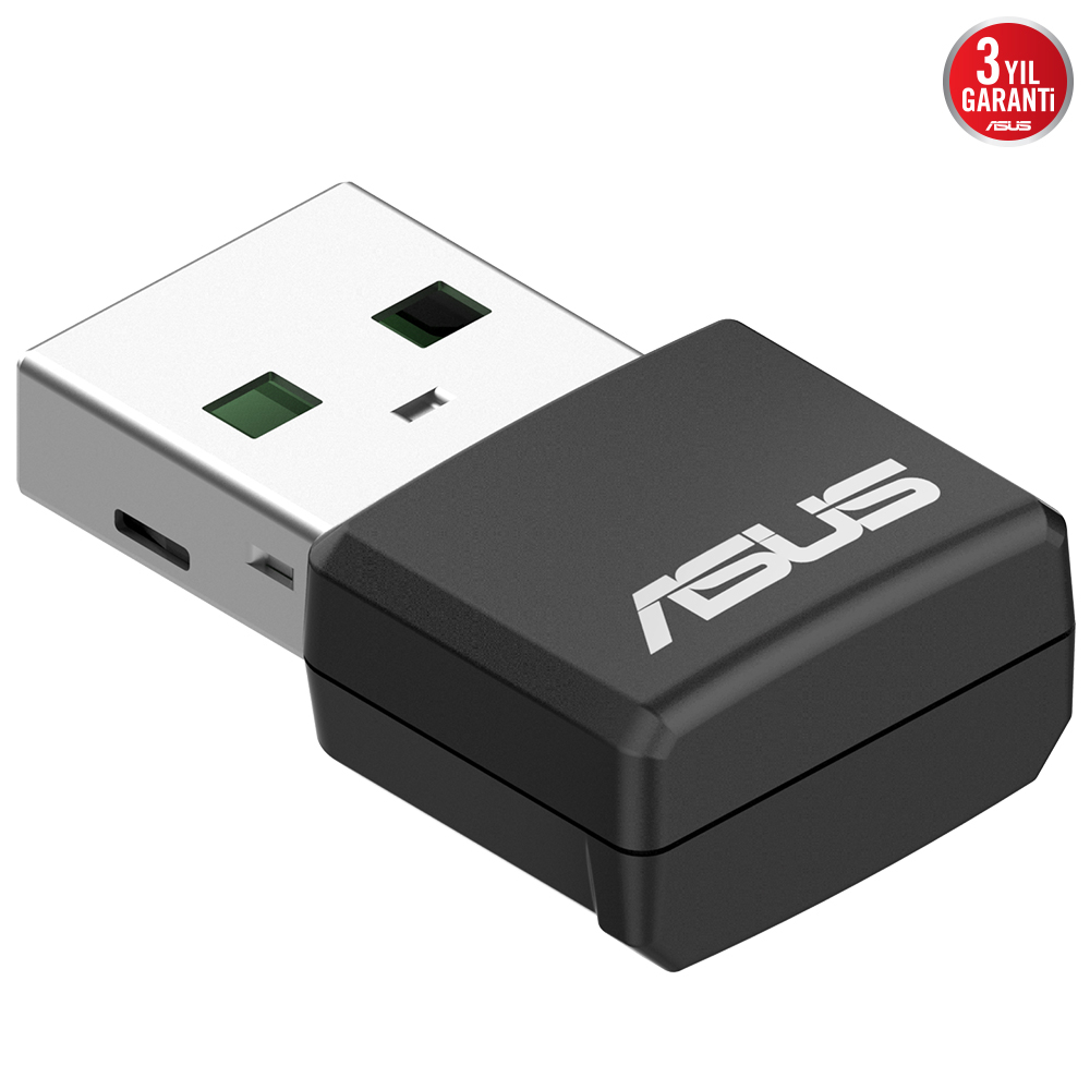 ASUS AX1800 Çift-Bant 1800MBps WiFi 6 USB Adaptörü