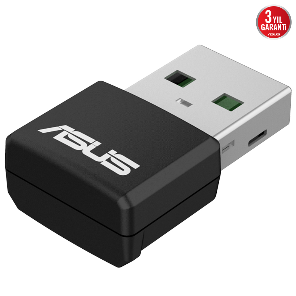 ASUS AX1800 Çift-Bant 1800MBps WiFi 6 USB Adaptörü