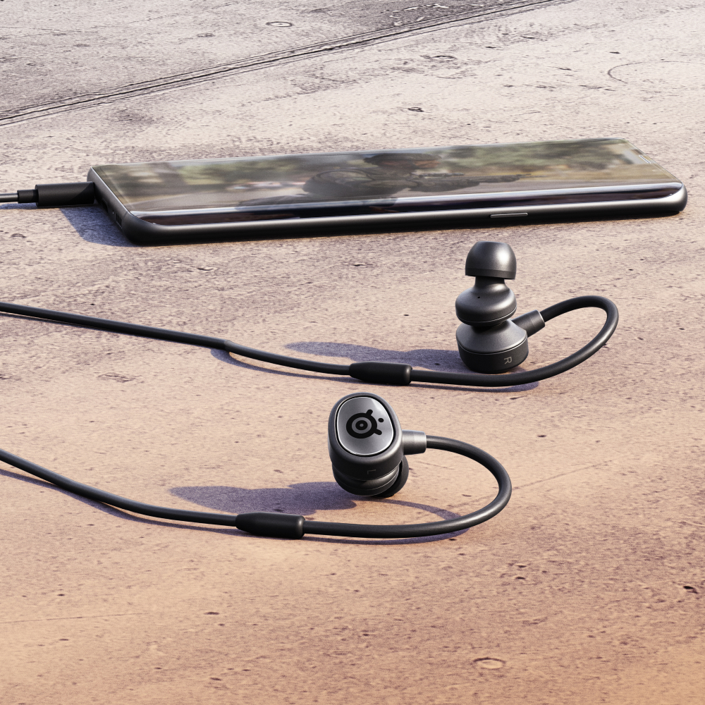SteelSeries TUSQ Kulakiçi Kablolu Siyah Oyuncu Kulaklığı
