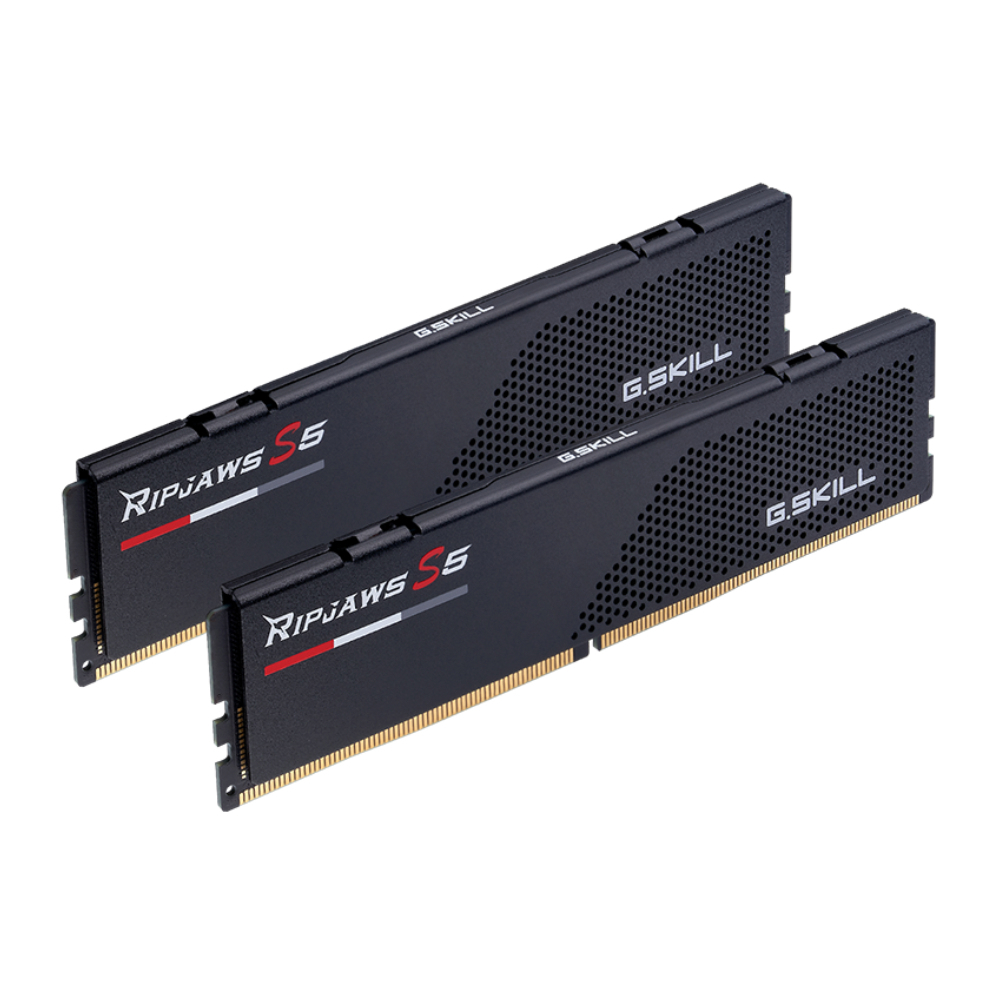 GSKILL 64GB (2x32) Ripjaws S5 6400Mhz CL32 DDR5 Siyah Dual Kit Ram