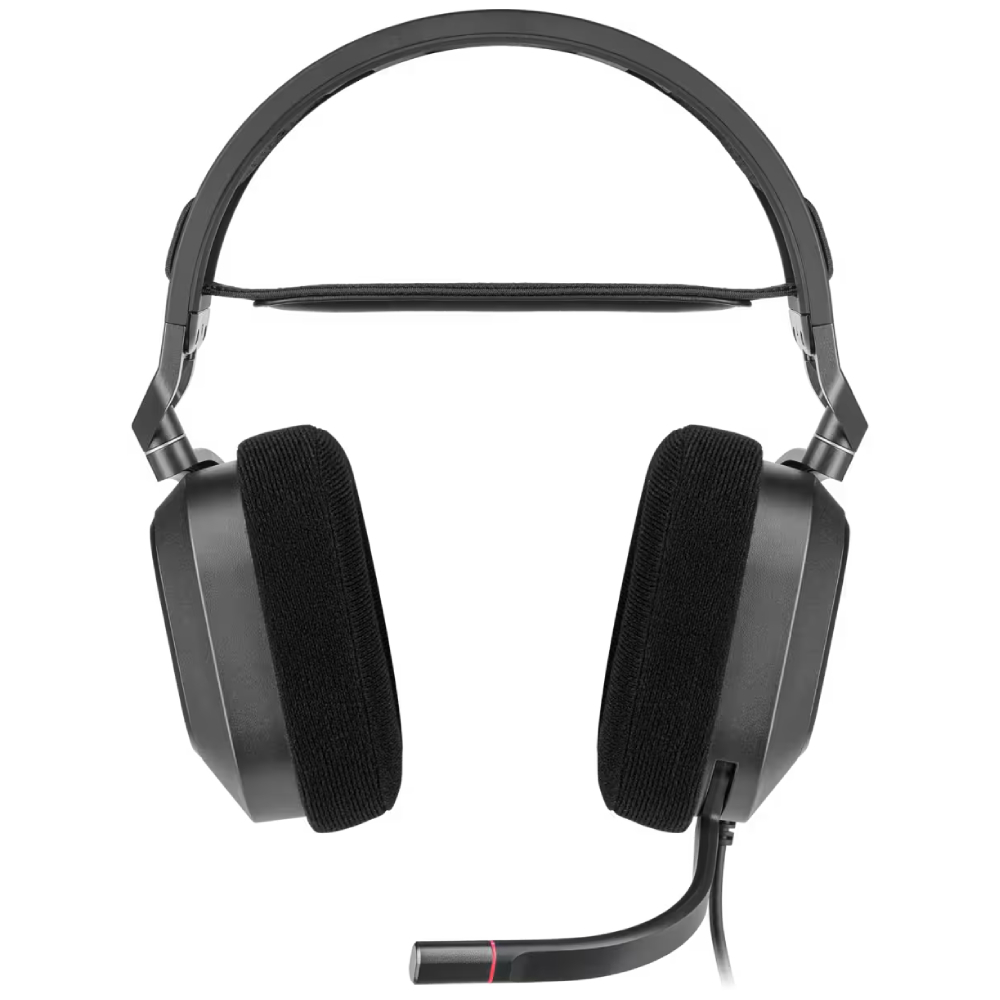 CORSAIR HS80 USB Dolby Audio RGB 7.1 Surround Siyah Kablolu Gaming Kulaklık