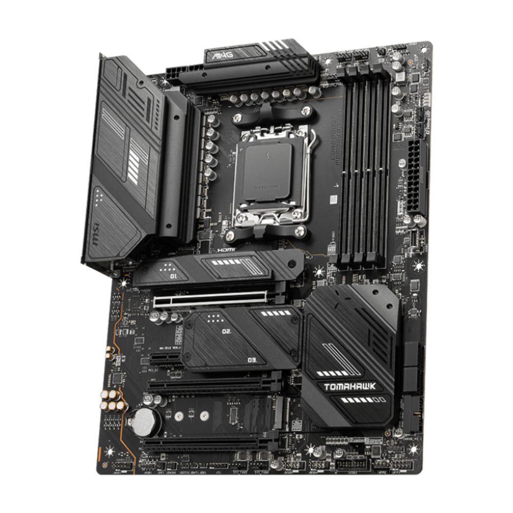 MSI MAG X670E TOMAHAWK WIFI 6600MHz(OC) DDR5 Soket AM5 M.2 HDMI DP ATX Anakart