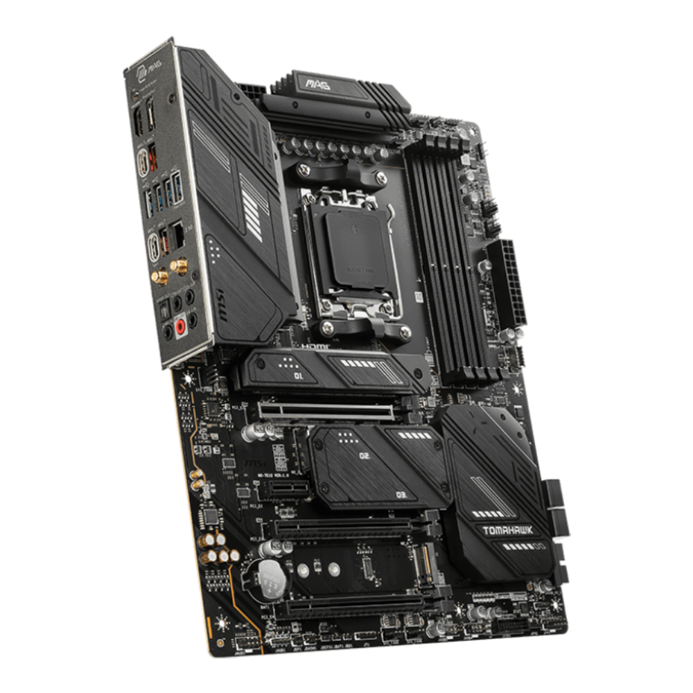 MSI MAG X670E TOMAHAWK WIFI 6600MHz(OC) DDR5 Soket AM5 M.2 HDMI DP ATX Anakart