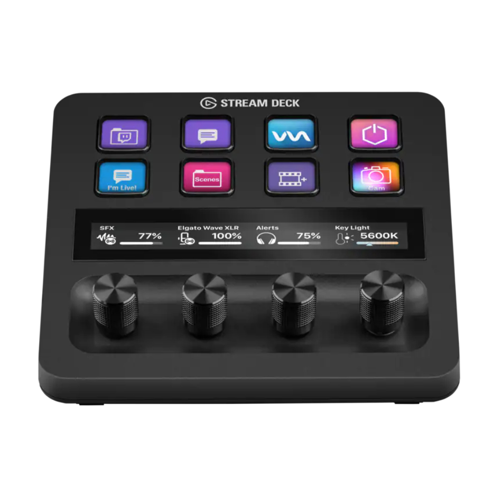 Elgato Stream Deck + Black Edition Yayin Kontrolcüsü | ITOPYA