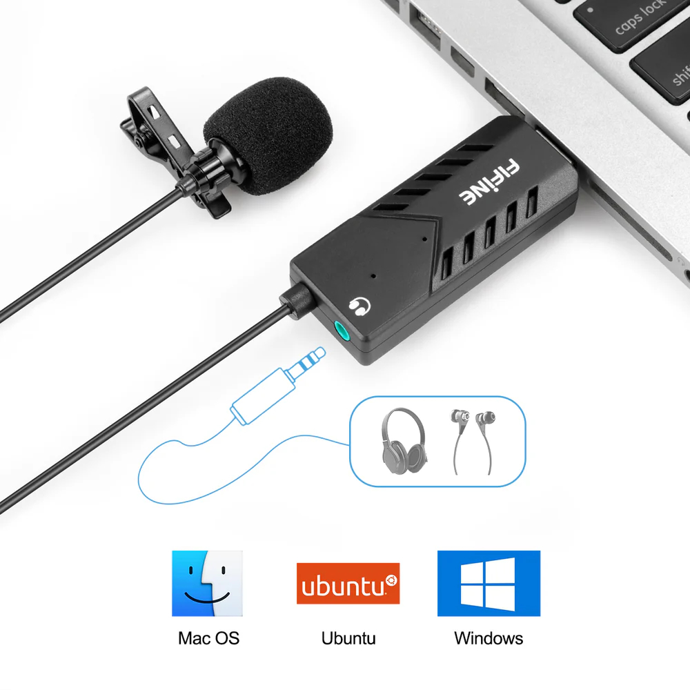 Fifine K053 USB Youtuber Yaka Mikrofonu