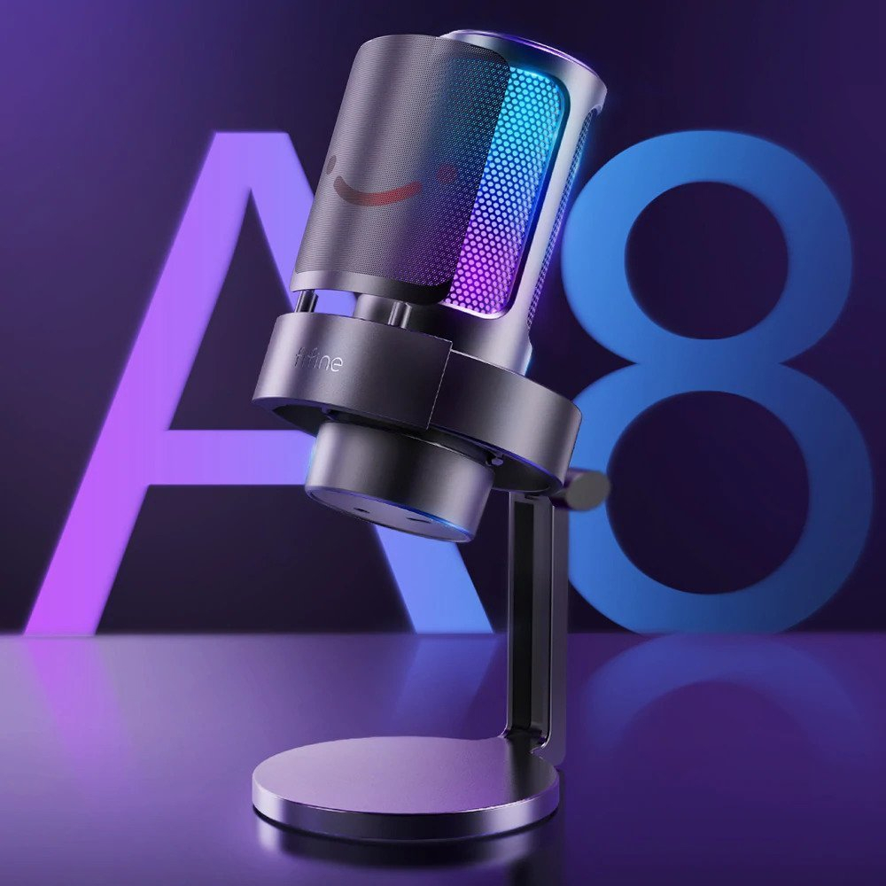 Fifine Ampligame A8 USB Yayıncı Gaming Mikrofon