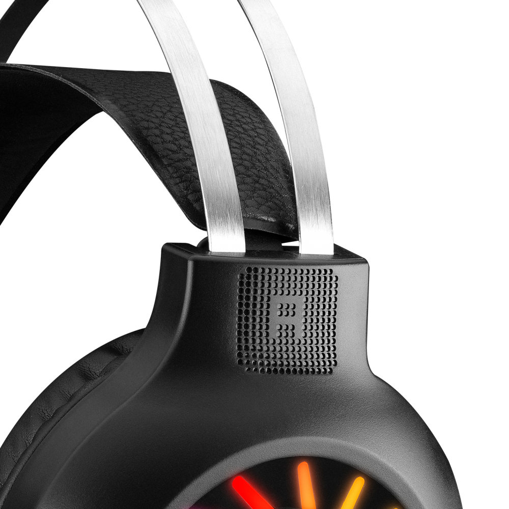 Rampage RM-K44 ZENGIBAR 7.1 Surround RGB Siyah Mikrofonlu Gaming Kulaklık