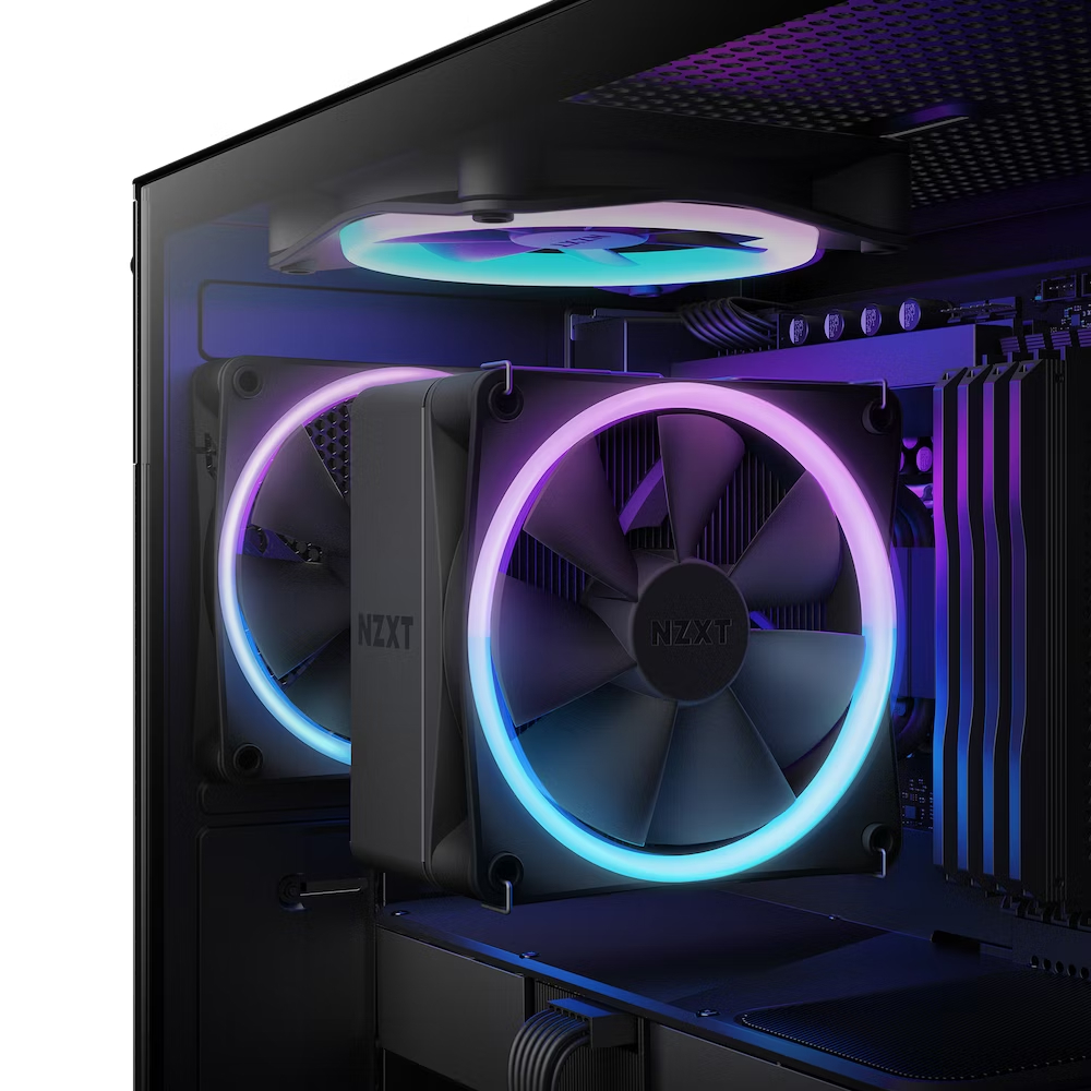 NZXT T120 RGB 120mm Siyah Kule Tipi İşlemci Soğutucu