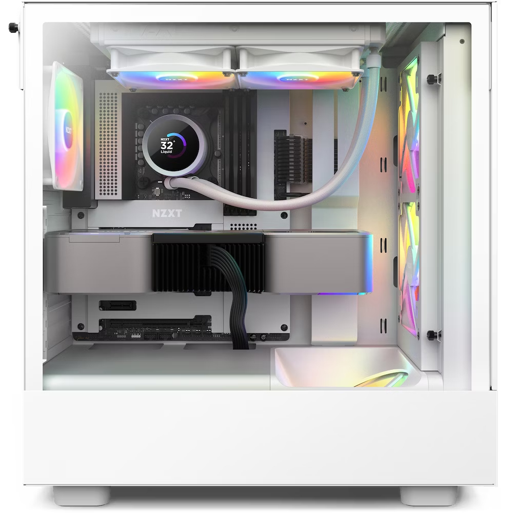 NZXT Kraken 240 RGB 240mm Beyaz İşlemci Sıvı Soğutucu