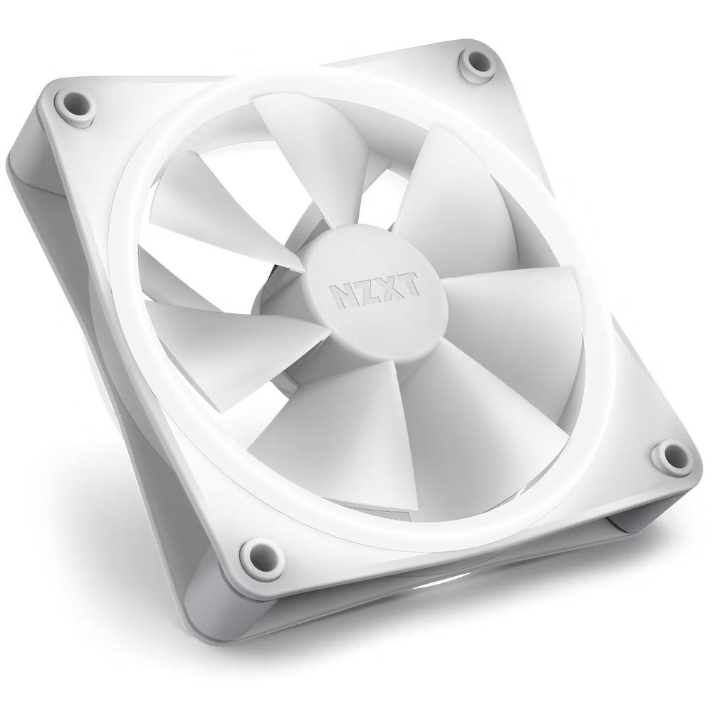 NZXT F120 RGB Duo 120mm Beyaz Kasa Fanı