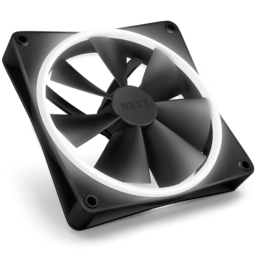 NZXT F140 RGB Duo 140mm Siyah Kasa Fani (2'li) | ITOPYA