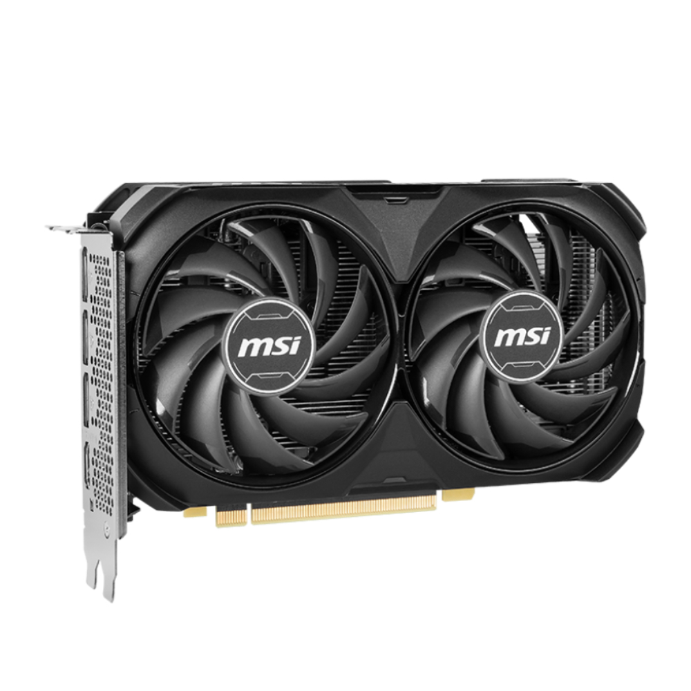 MSI GeForce RTX 4060 Ti VENTUS 2X BLACK 8G OC 8GB GDDR6 DLSS 3 128